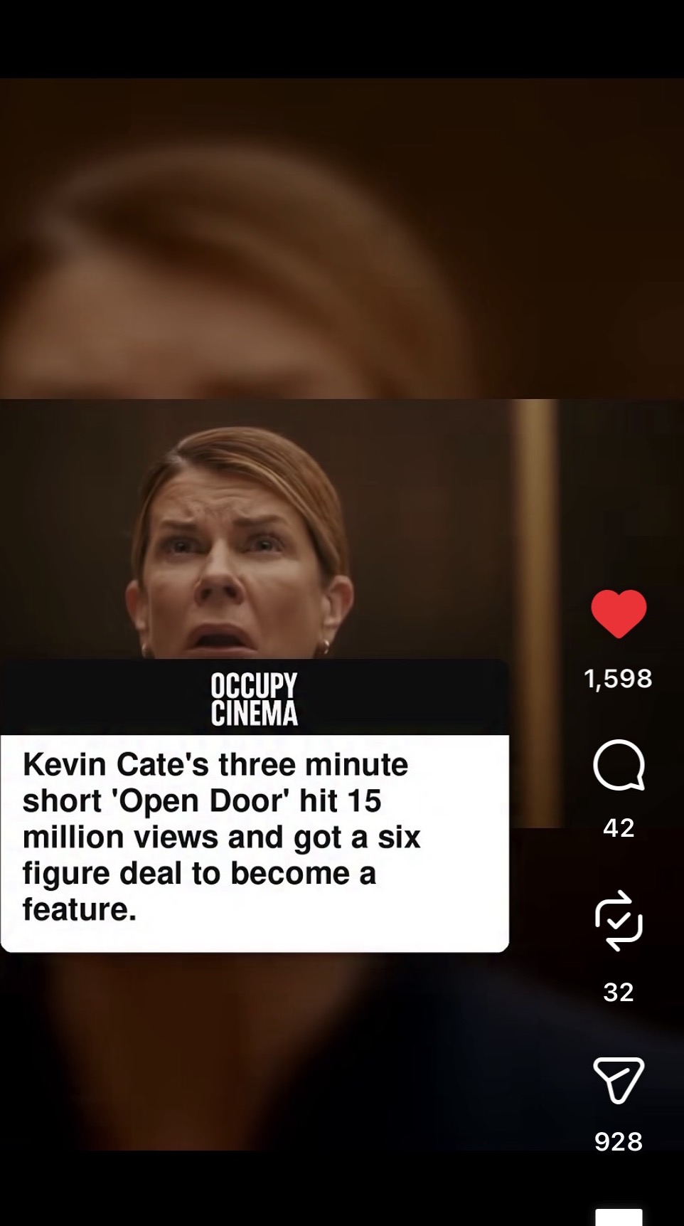 Occupy Cinema reacting to OPEN DOOR